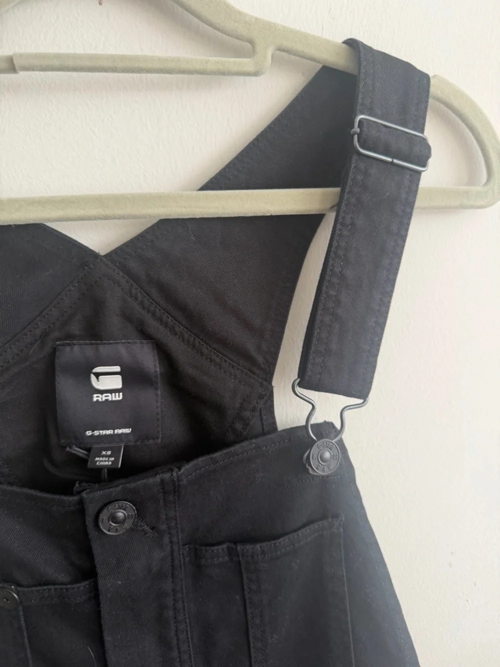 G-Star Slim Women’s Denim Black Overalls size XS - Picture 10 of 11
